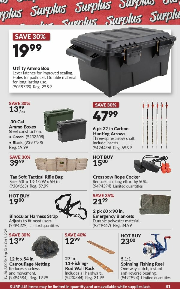 princess-auto - Princess Auto flyer valid from 09-23 - 10-05 - page: 85