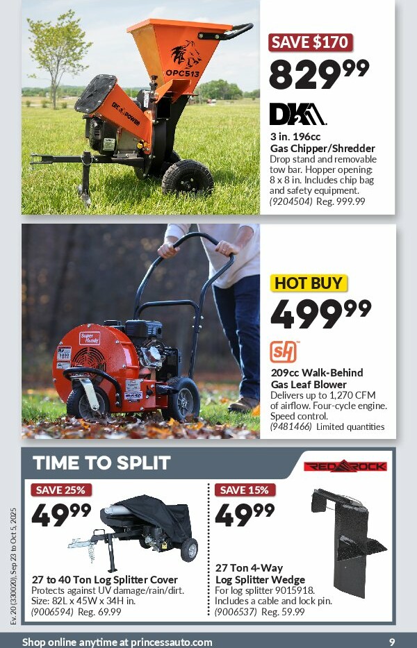 princess-auto - Princess Auto flyer valid from 09-23 - 10-05 - page: 13