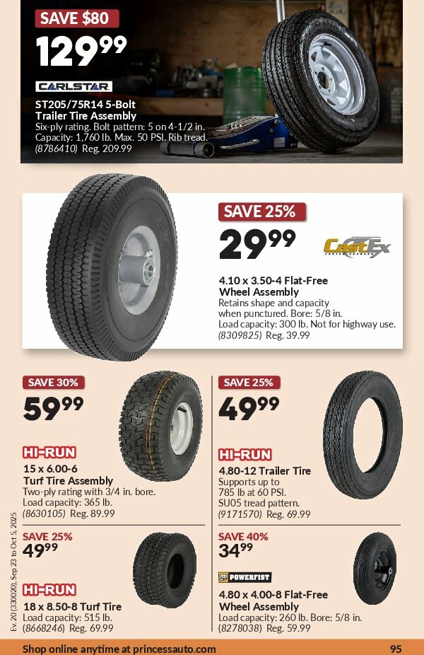 princess-auto - Princess Auto flyer valid from 09-23 - 10-05 - page: 99