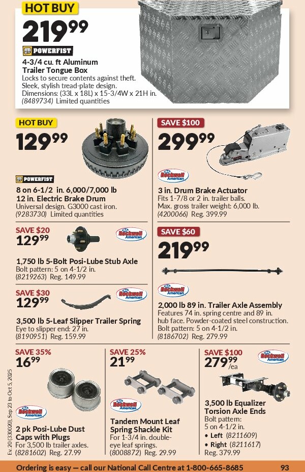 princess-auto - Princess Auto flyer valid from 09-23 - 10-05 - page: 97