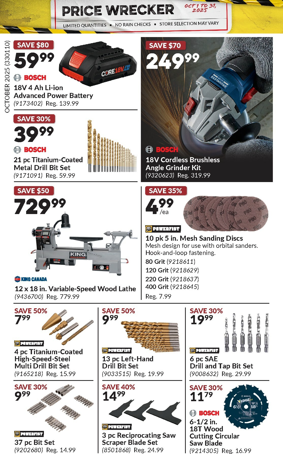 princess-auto - Princess Auto - Price Wrecker flyer valid from 10-01 - 10-31 - page: 21