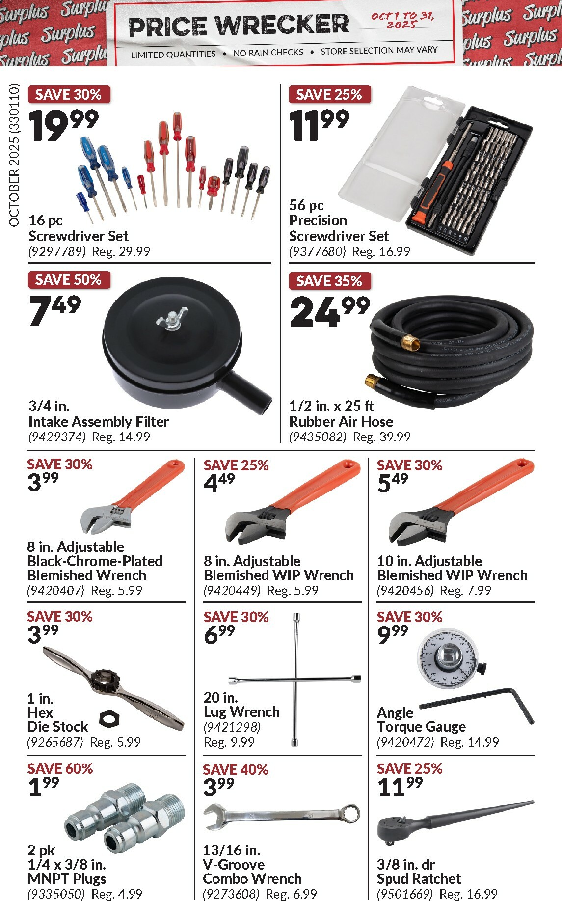 princess-auto - Princess Auto - Price Wrecker flyer valid from 10-01 - 10-31 - page: 19