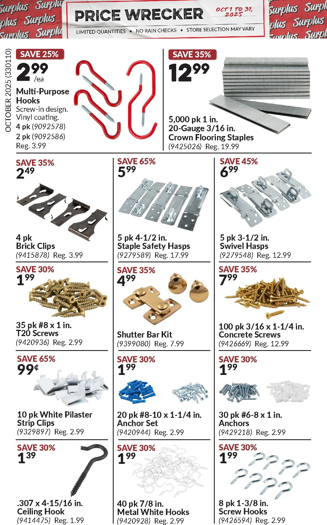 princess-auto - Princess Auto - Price Wrecker flyer valid from 10-01 - 10-31 - page: 9