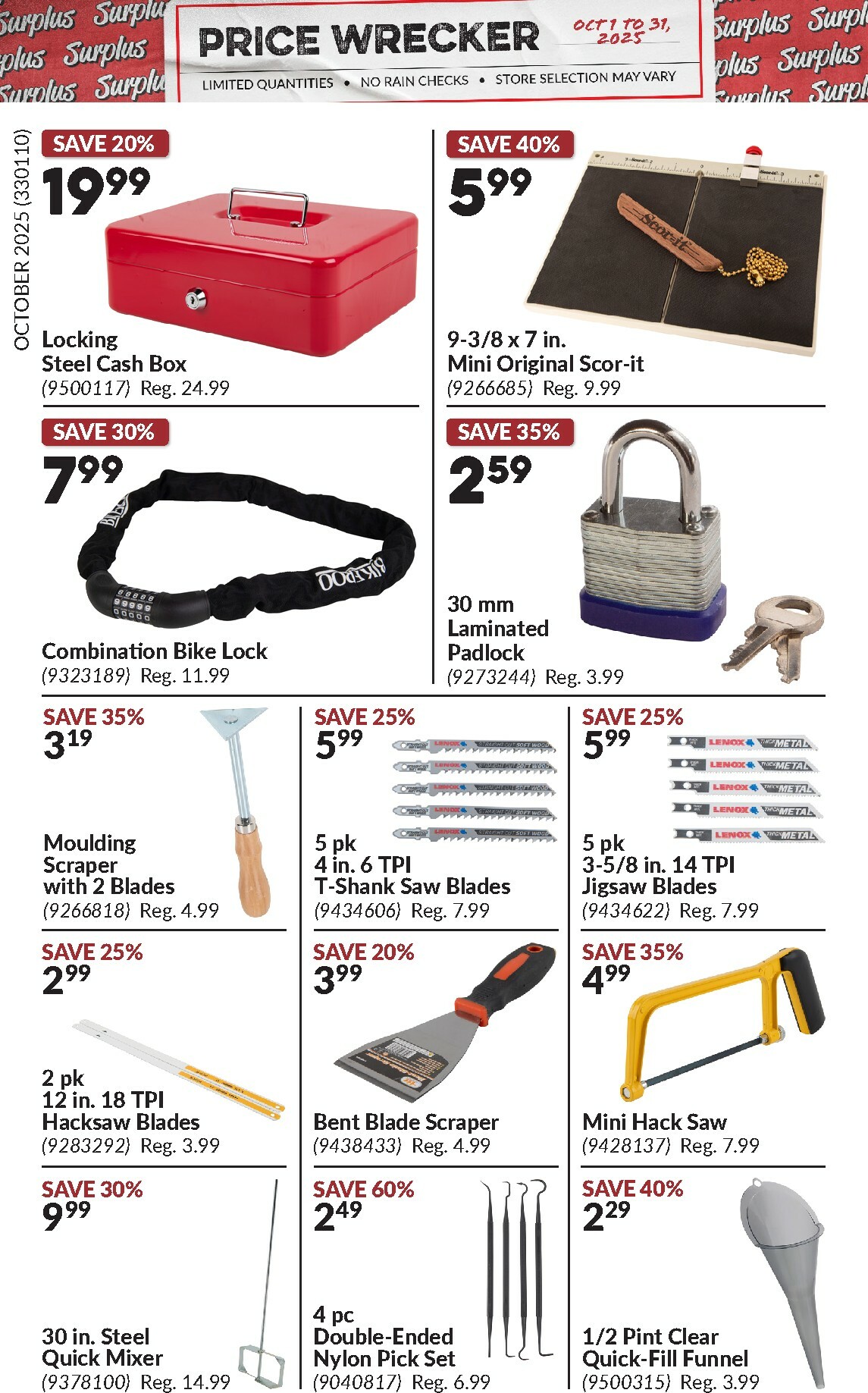 princess-auto - Princess Auto - Price Wrecker flyer valid from 10-01 - 10-31 - page: 17