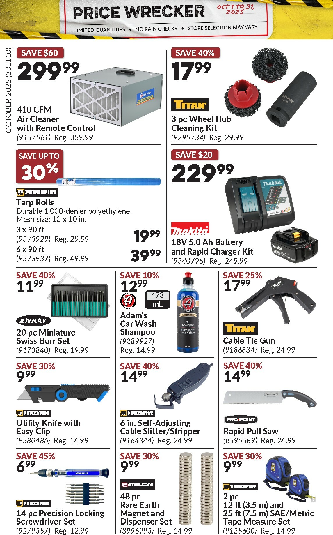 princess-auto - Princess Auto - Price Wrecker flyer valid from 10-01 - 10-31 - page: 23