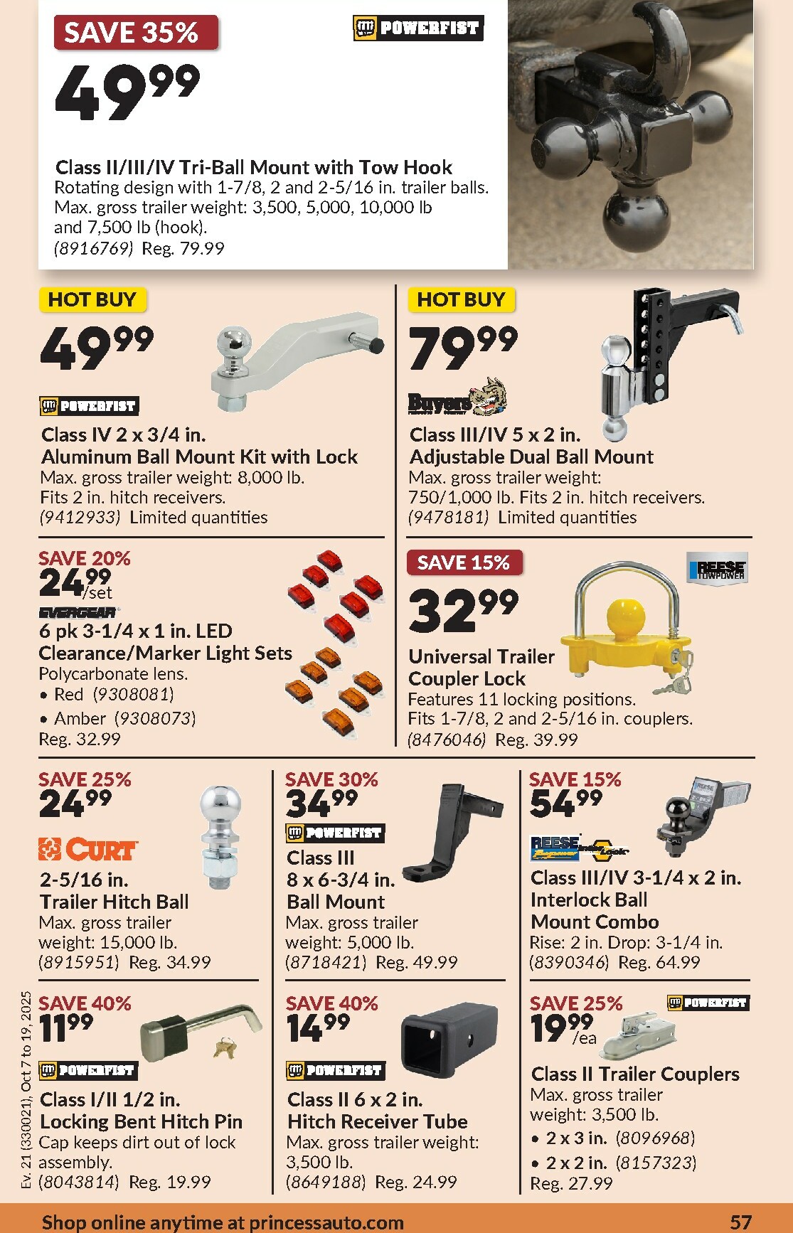 princess-auto - Princess Auto flyer valid from 10-07 - 10-19 - page: 60