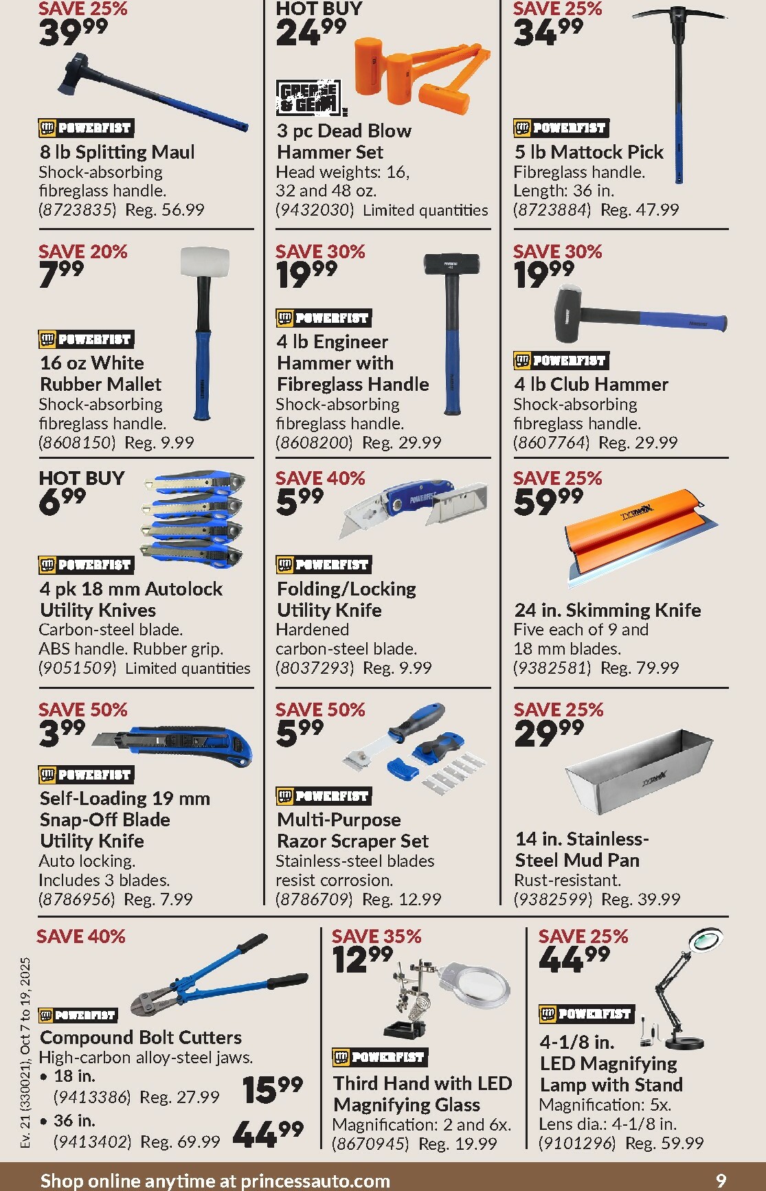 princess-auto - Princess Auto flyer valid from 10-07 - 10-19 - page: 12