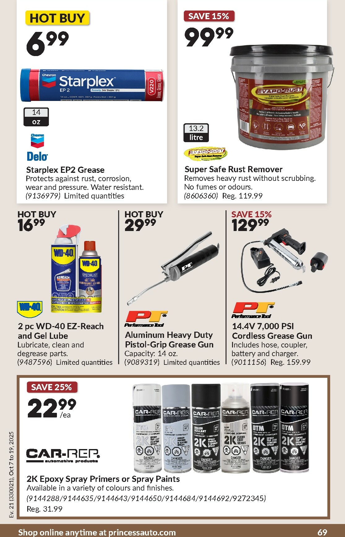 princess-auto - Princess Auto flyer valid from 10-07 - 10-19 - page: 72