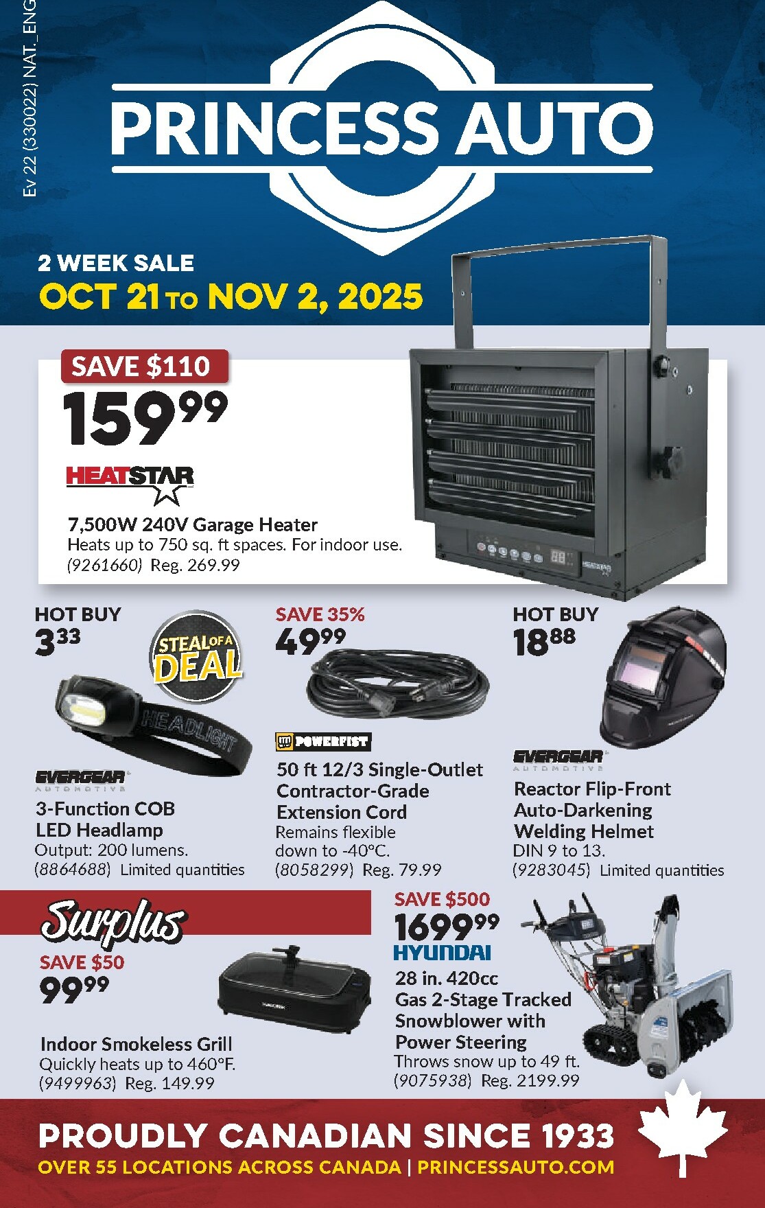 princess-auto - Princess Auto Flyer Valid From 10-21 to 11-02