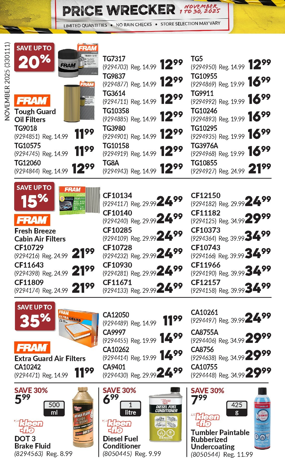princess-auto - Princess Auto - Price Wrecker Flyer Valid From 11-01 to 11-30 - page: 20