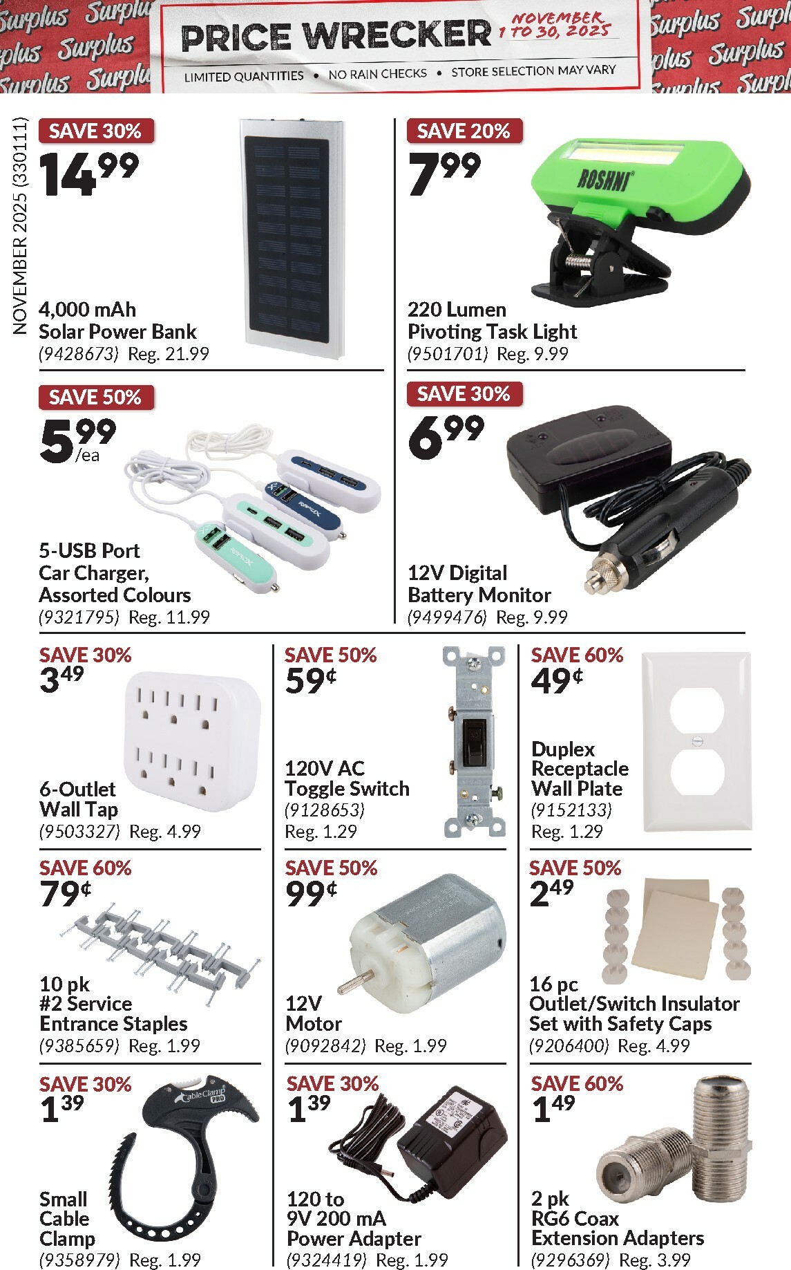 princess-auto - Princess Auto - Price Wrecker Flyer Valid From 11-01 to 11-30 - page: 5