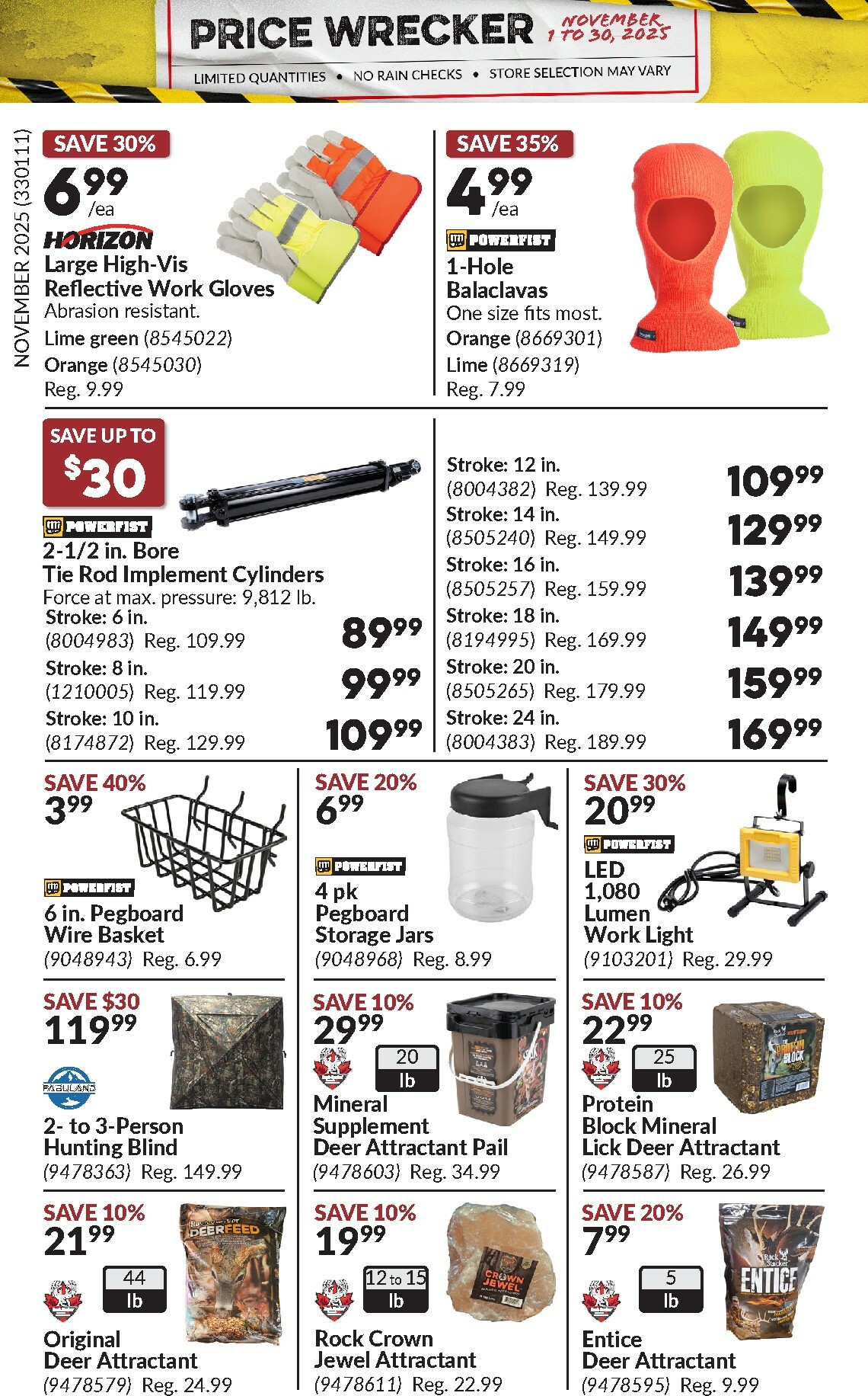 princess-auto - Princess Auto - Price Wrecker Flyer Valid From 11-01 to 11-30 - page: 22