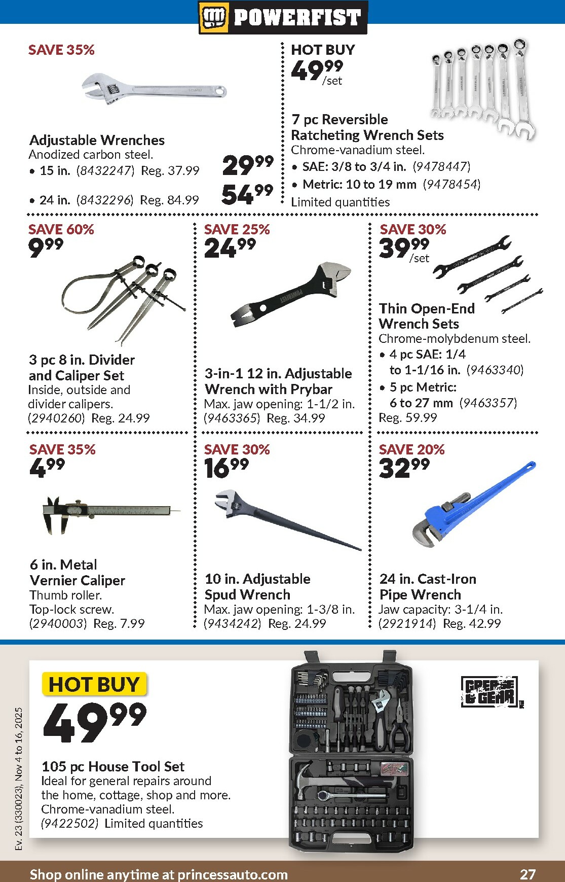 princess-auto - Princess Auto Flyer Valid From 11-04 to 11-16 - page: 31