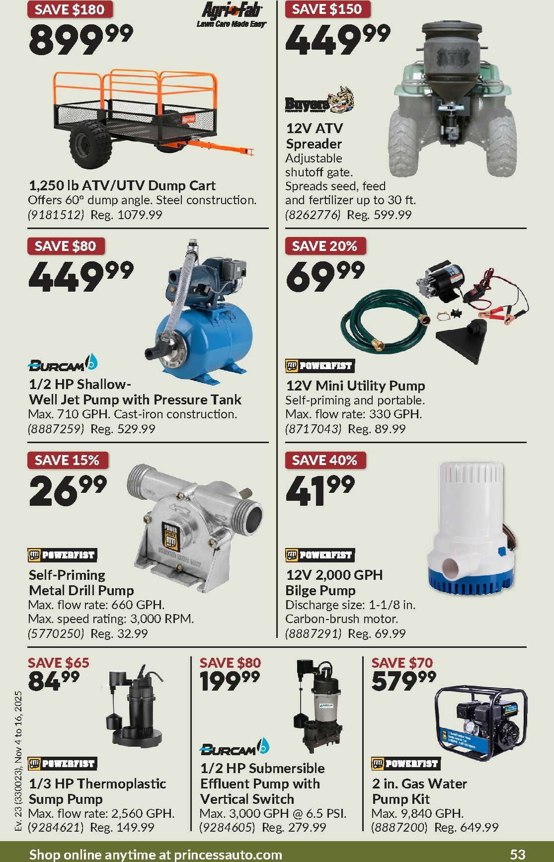 princess-auto - Princess Auto Flyer Valid From 11-04 to 11-16 - page: 57