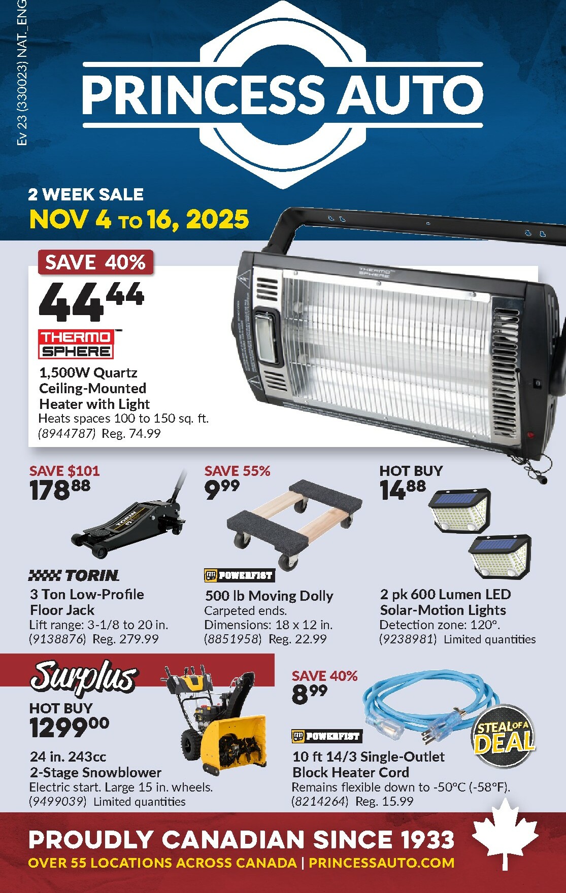 princess-auto - Princess Auto Flyer Valid From 11-04 to 11-16