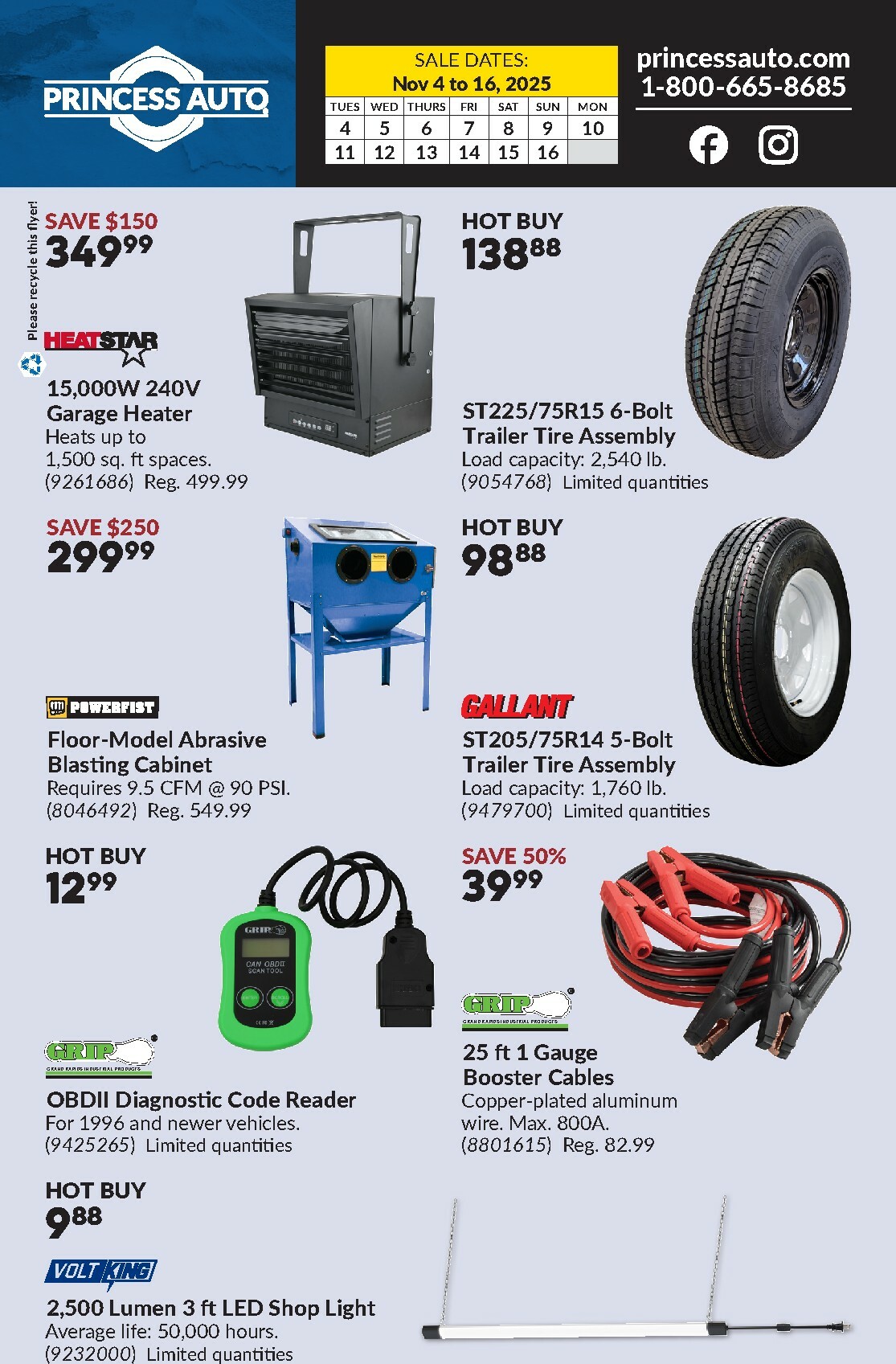 princess-auto - Princess Auto Flyer Valid From 11-04 to 11-16 - page: 2