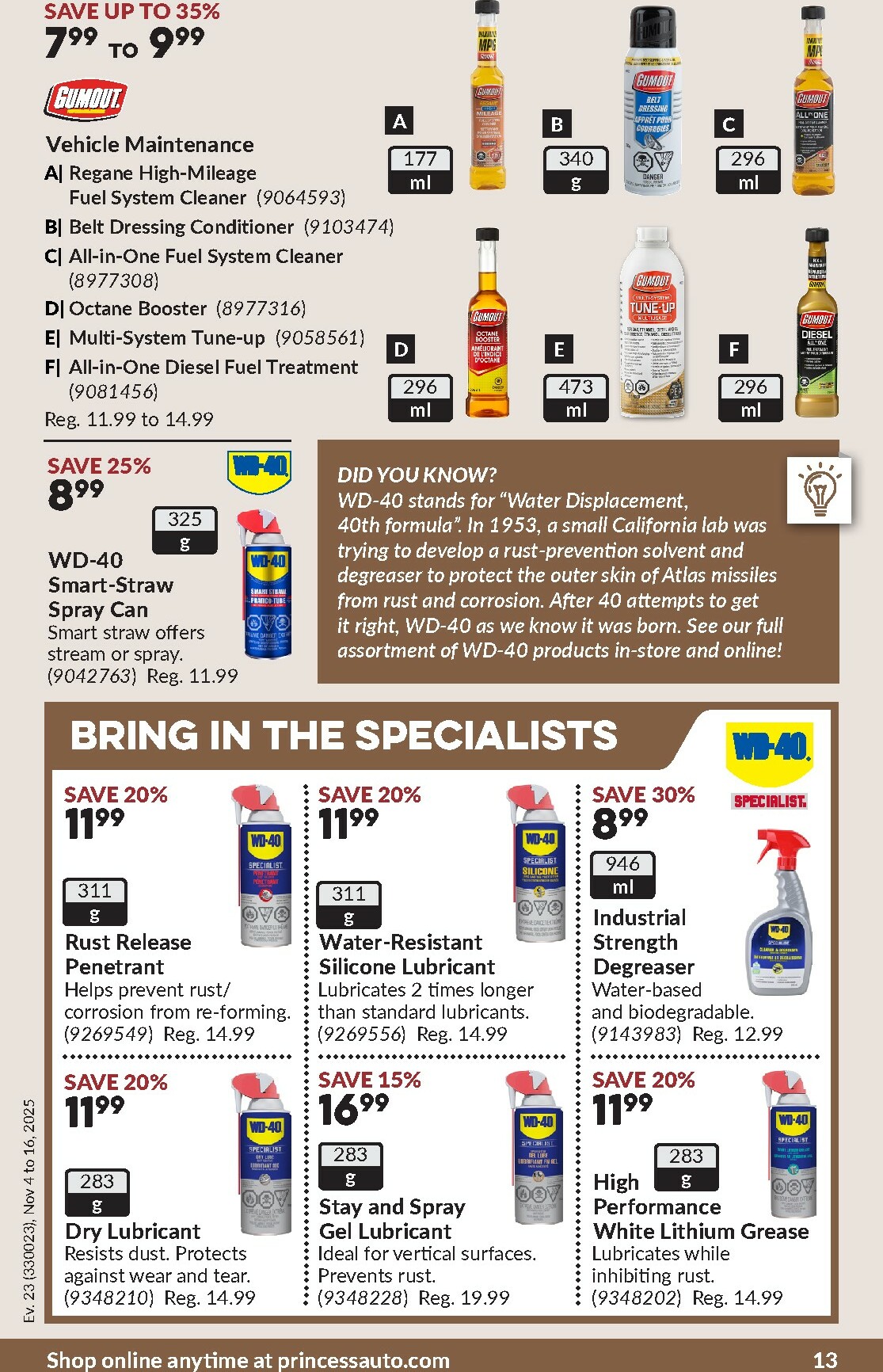 princess-auto - Princess Auto Flyer Valid From 11-04 to 11-16 - page: 17