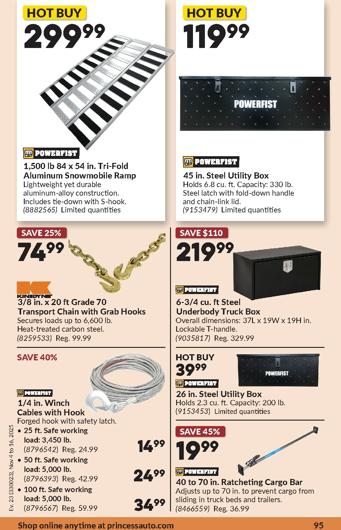 princess-auto - Princess Auto Flyer Valid From 11-04 to 11-16 - page: 99