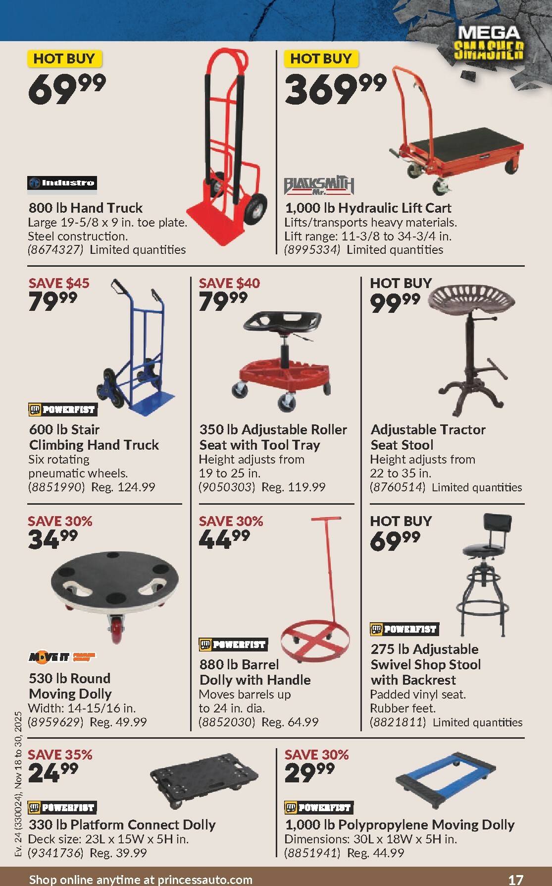 princess-auto - Princess Auto Flyer Valid From 11-18 to 11-30 - page: 20