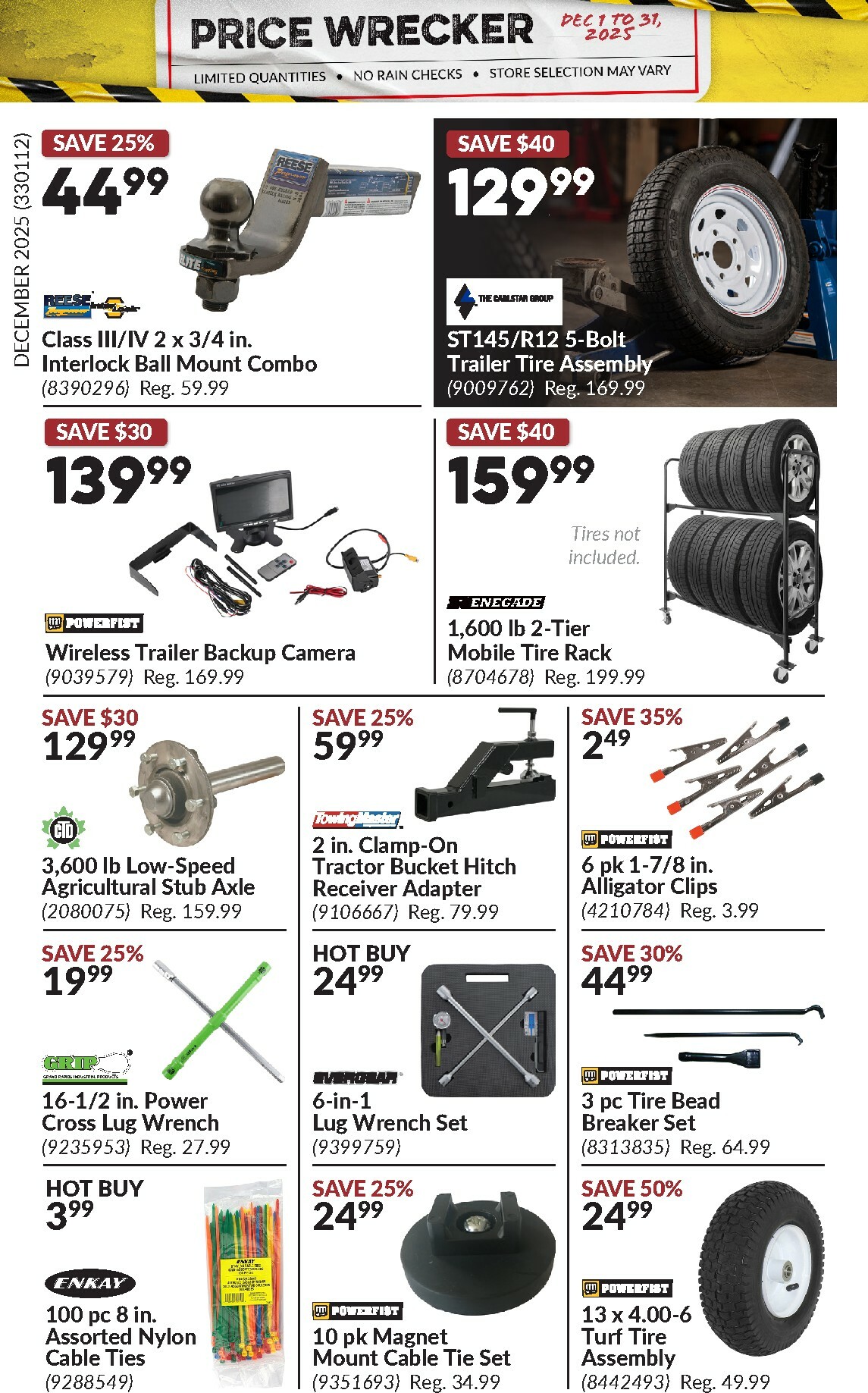 princess-auto - Princess Auto - Price Wrecker Flyer Valid From 12-01 to 12-31 - page: 21