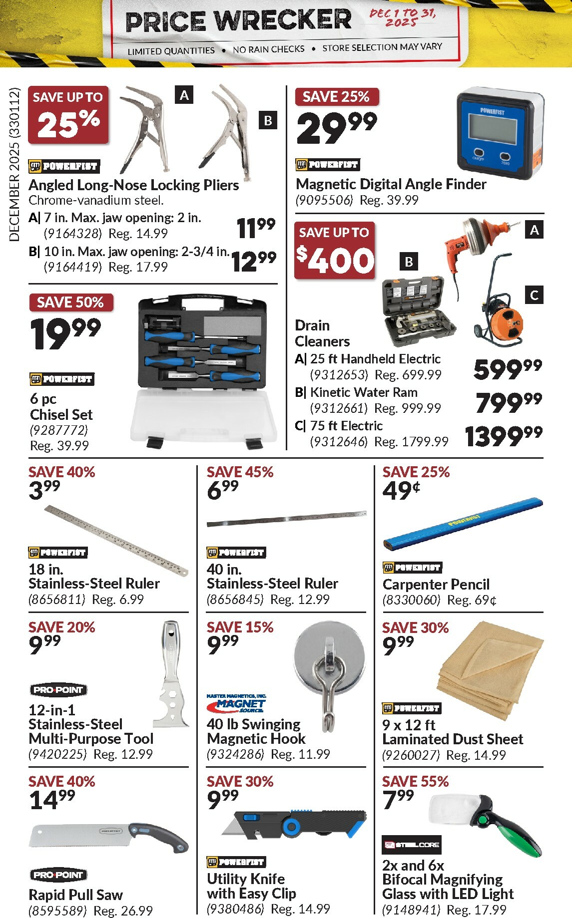 princess-auto - Princess Auto - Price Wrecker Flyer Valid From 12-01 to 12-31 - page: 29