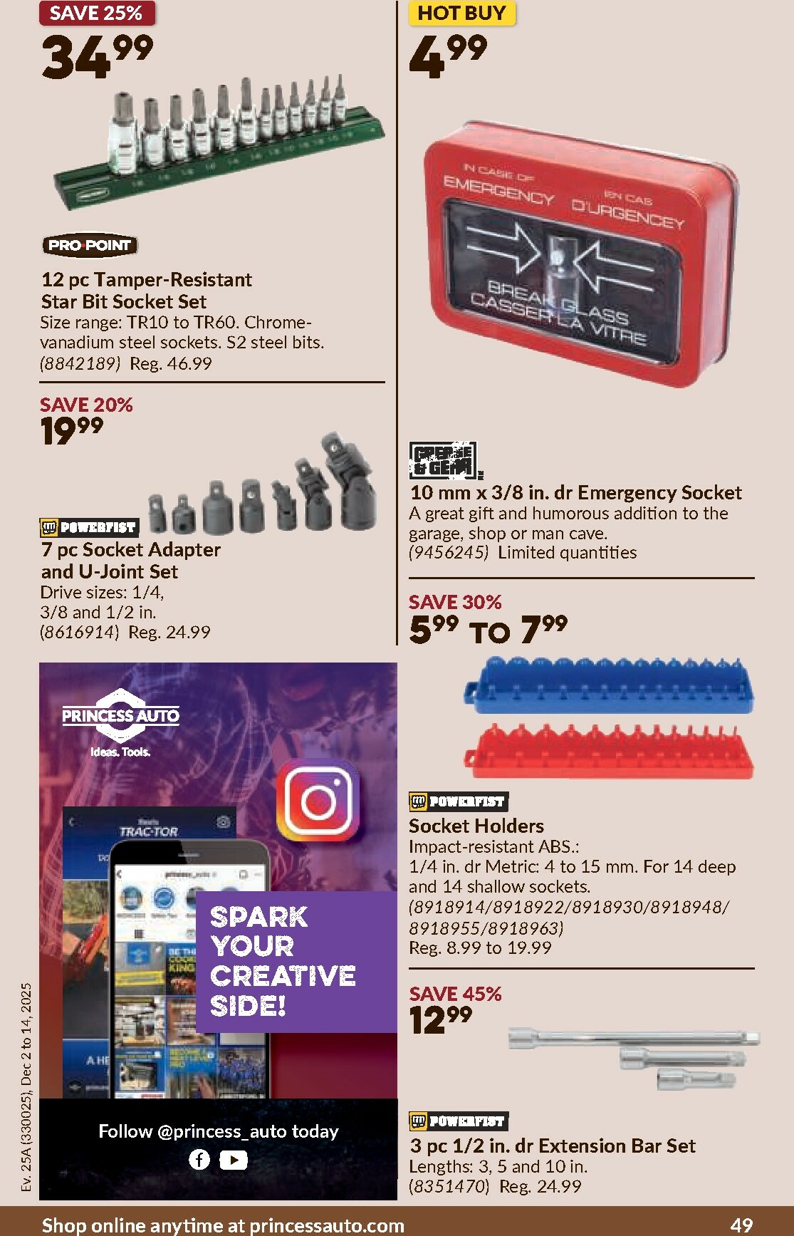 princess-auto - Princess Auto Flyer Valid From 12-02 to 12-14 - page: 53