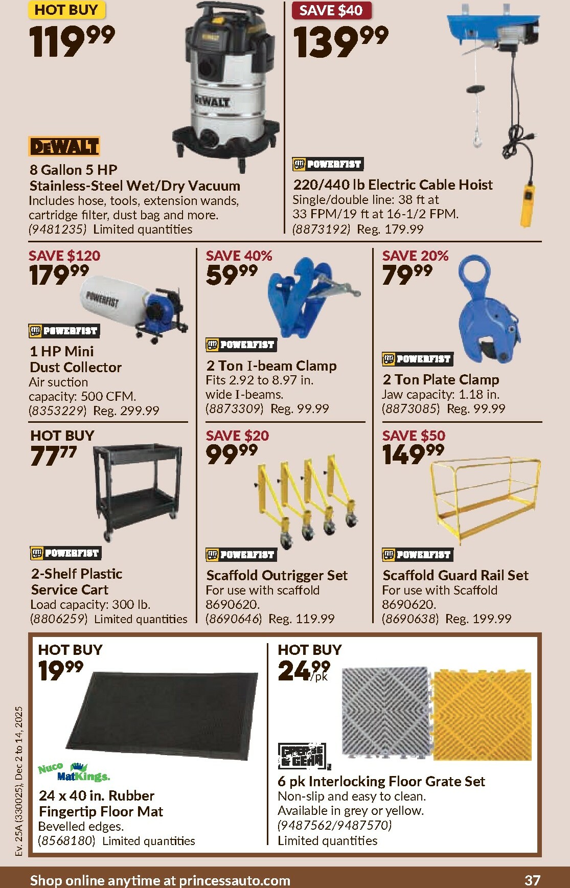 princess-auto - Princess Auto Flyer Valid From 12-02 to 12-14 - page: 41