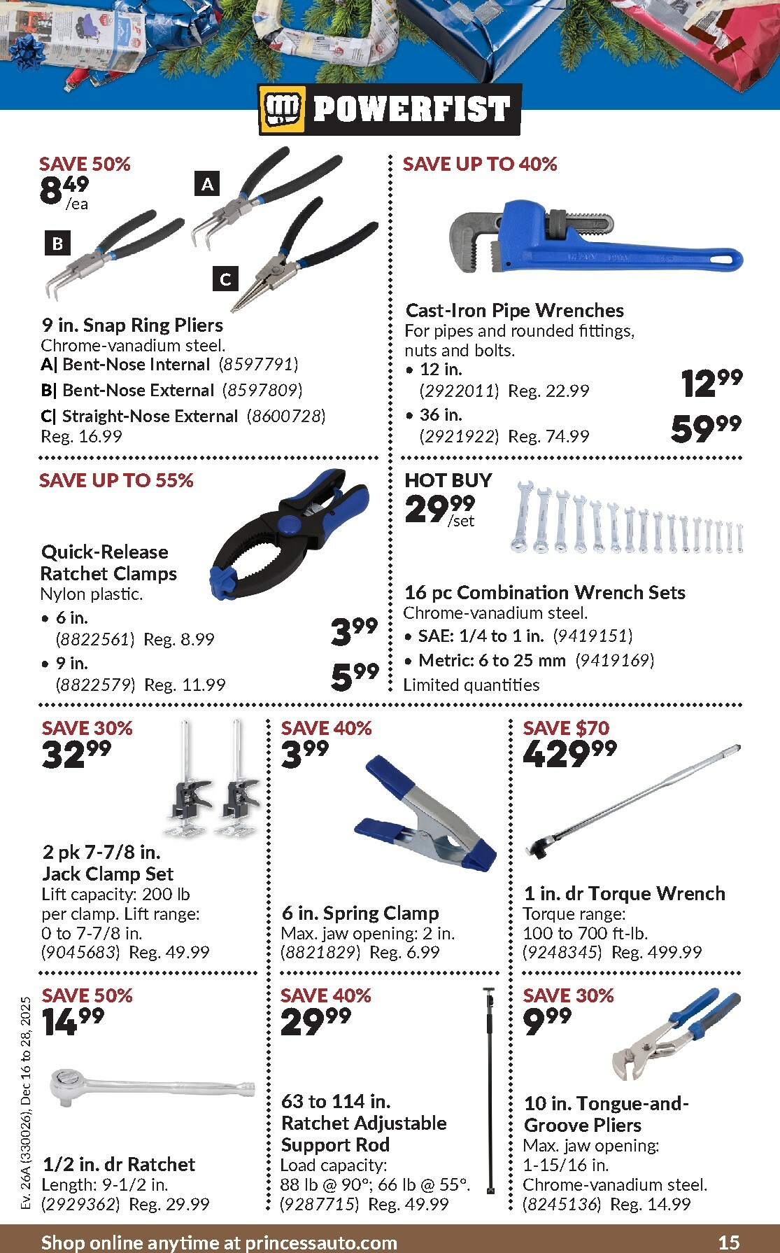 princess-auto - Princess Auto Flyer Valid From 12-16 to 12-28 - page: 18