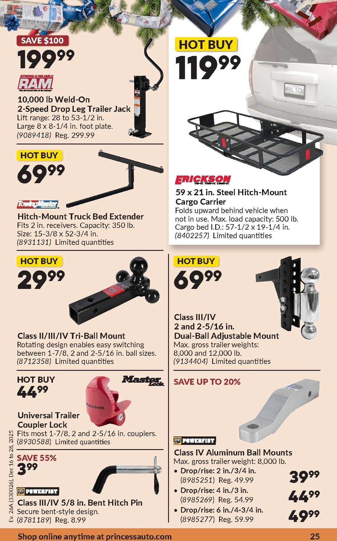 princess-auto - Princess Auto Flyer Valid From 12-16 to 12-28 - page: 28