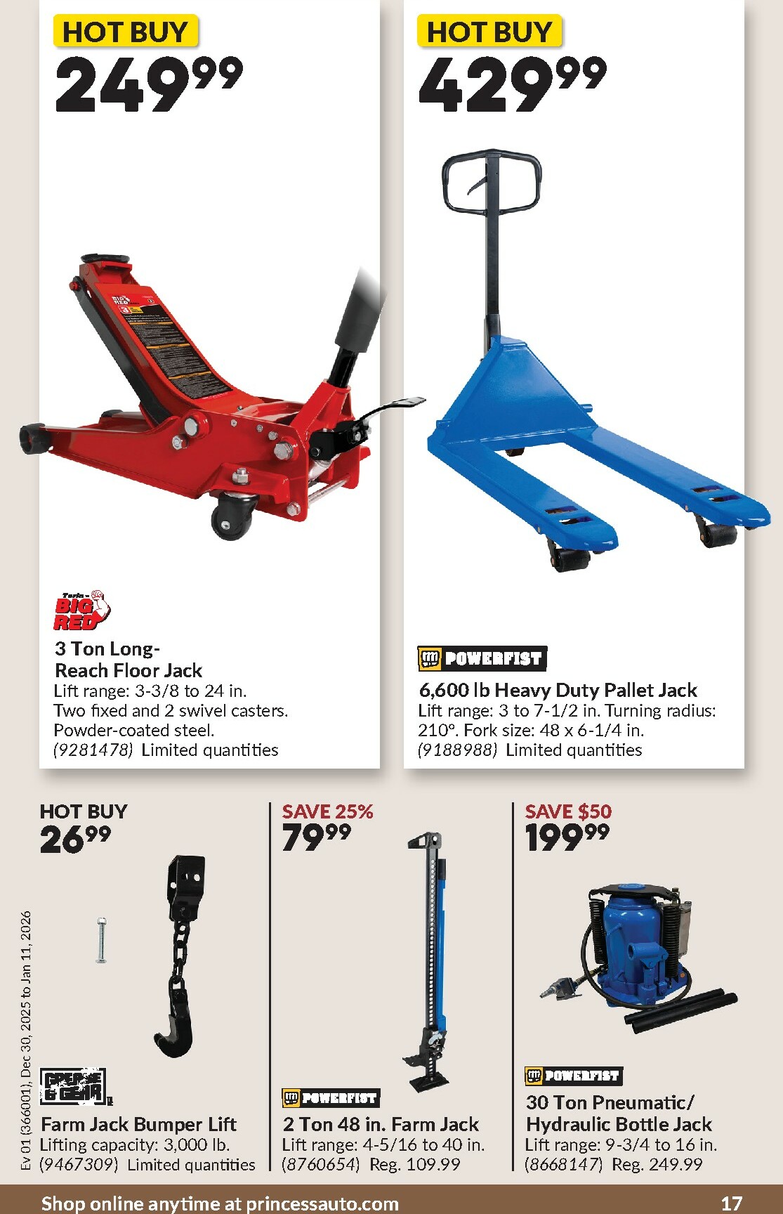 princess-auto - Princess Auto Flyer Valid From 12-30 to 01-11 - page: 20