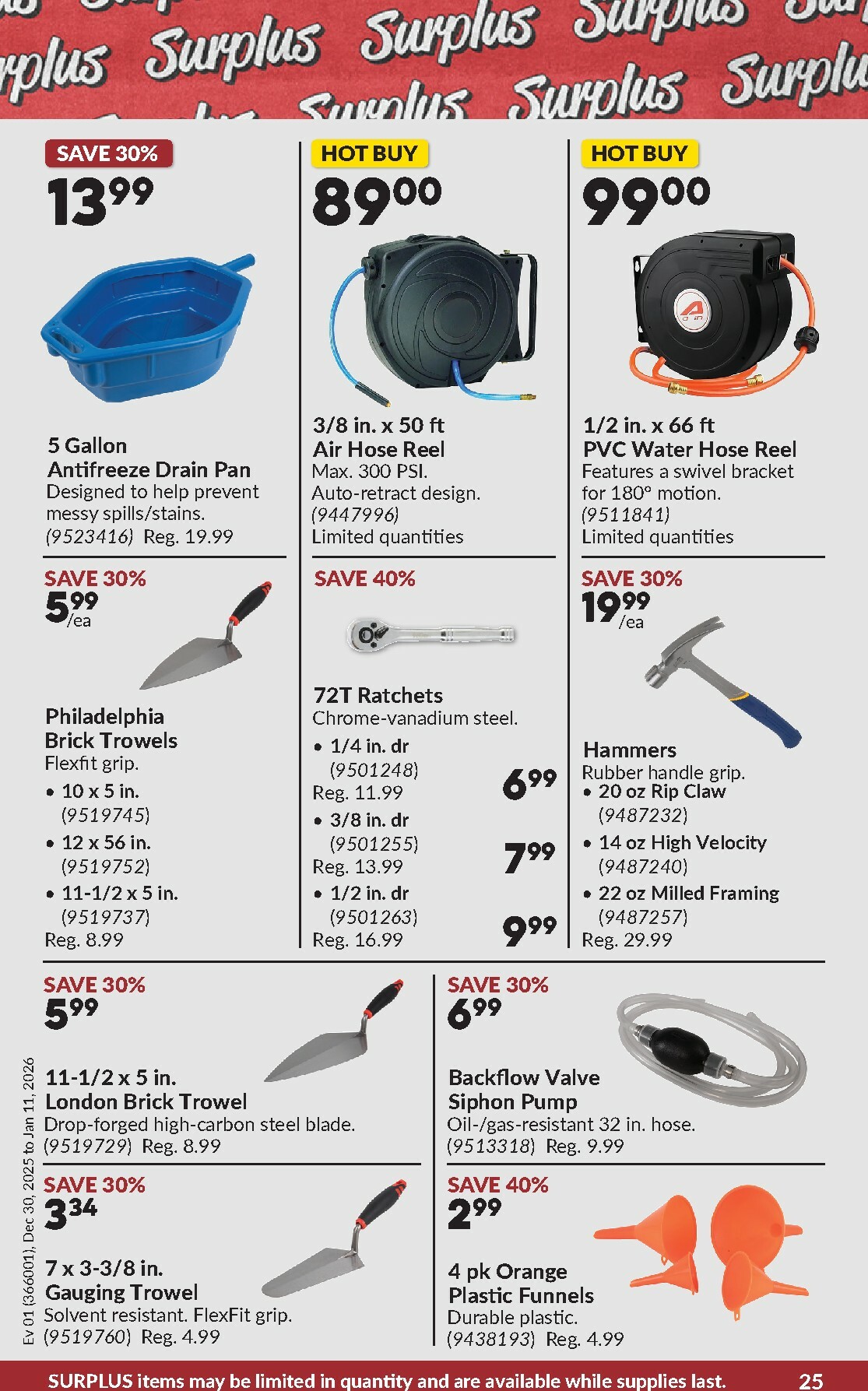 princess-auto - Princess Auto Flyer Valid From 12-30 to 01-11 - page: 28