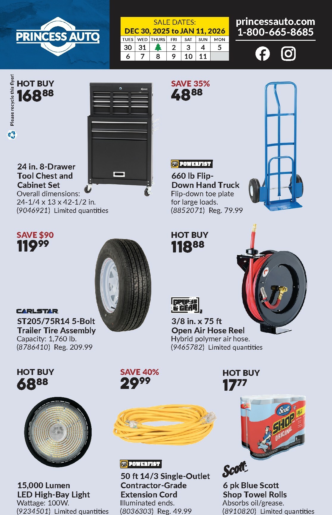 princess-auto - Princess Auto Flyer Valid From 12-30 to 01-11 - page: 2