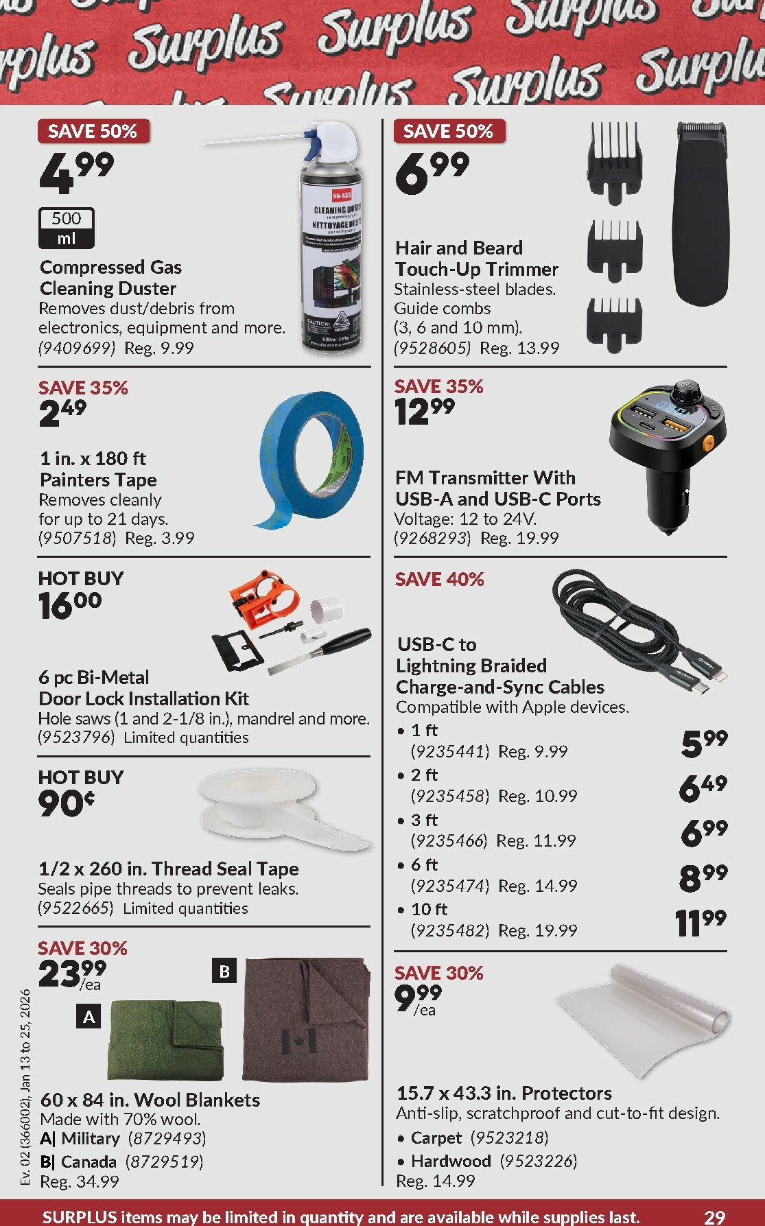 princess-auto - Princess Auto Flyer Valid From 01-13 to 01-25 - page: 33