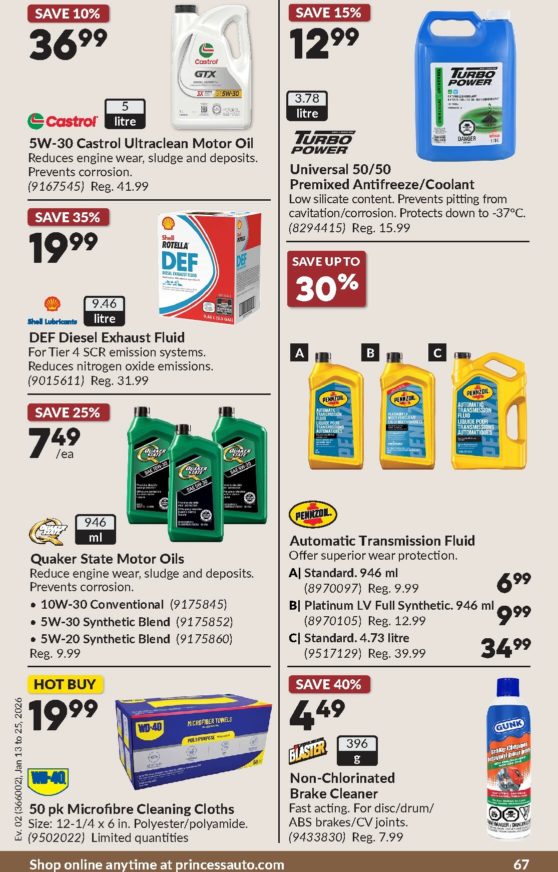 princess-auto - Princess Auto Flyer Valid From 01-13 to 01-25 - page: 71