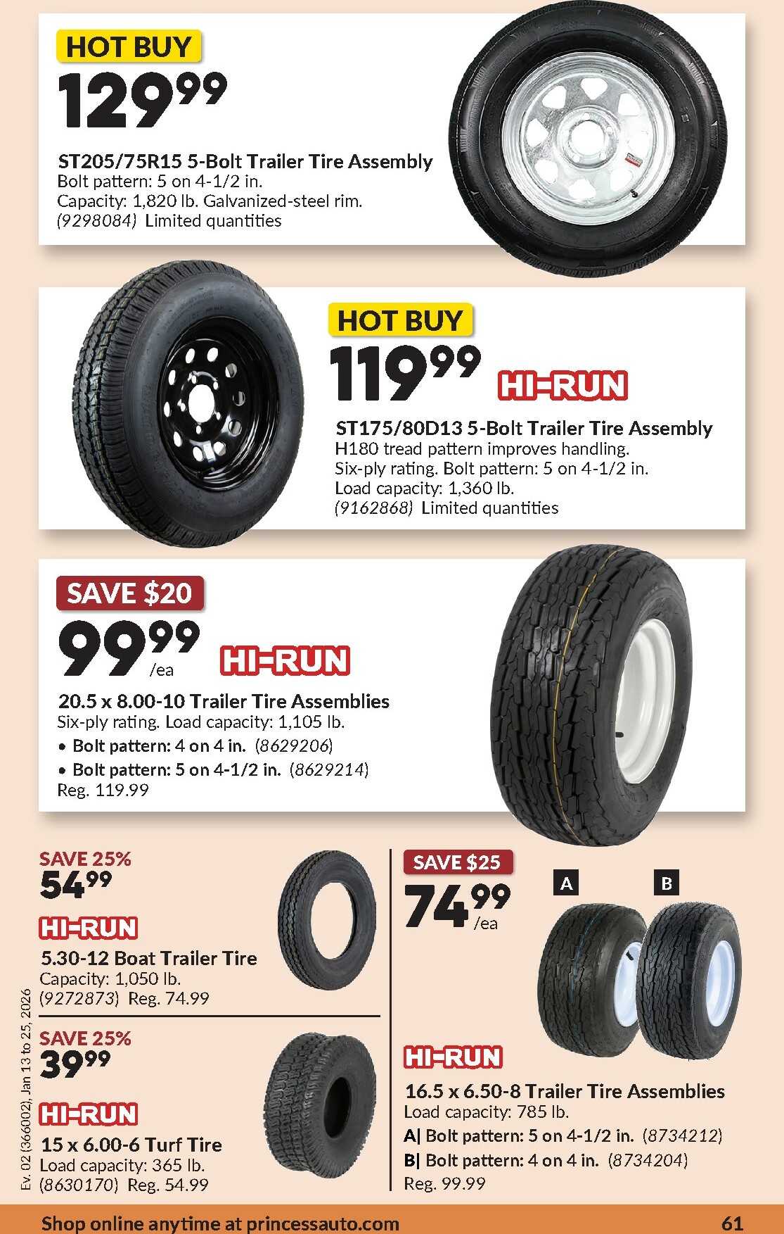 princess-auto - Princess Auto Flyer Valid From 01-13 to 01-25 - page: 65