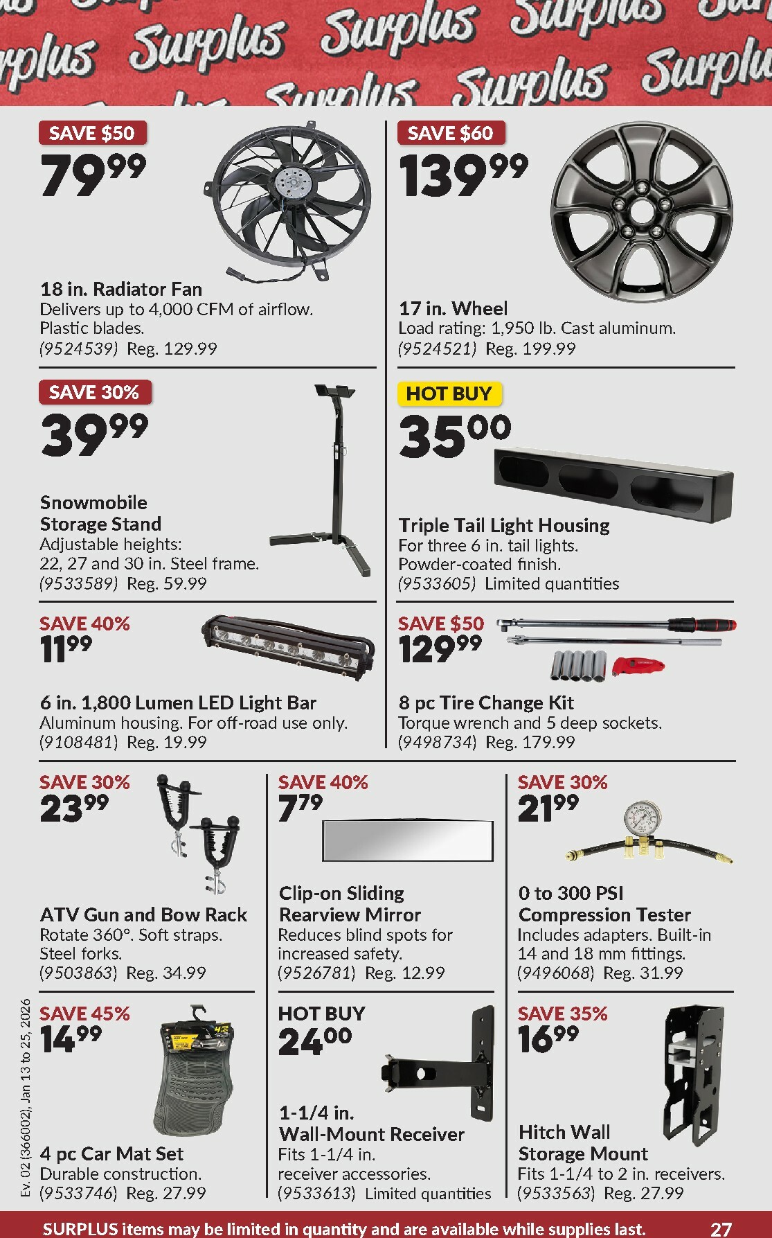 princess-auto - Princess Auto Flyer Valid From 01-13 to 01-25 - page: 31