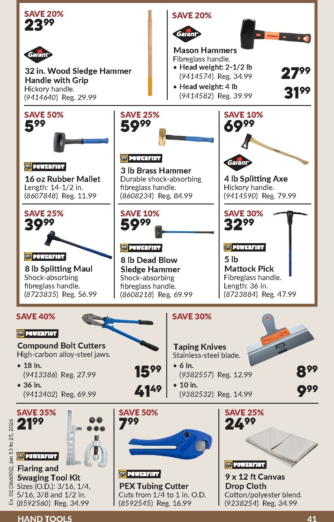 princess-auto - Princess Auto Flyer Valid From 01-13 to 01-25 - page: 45