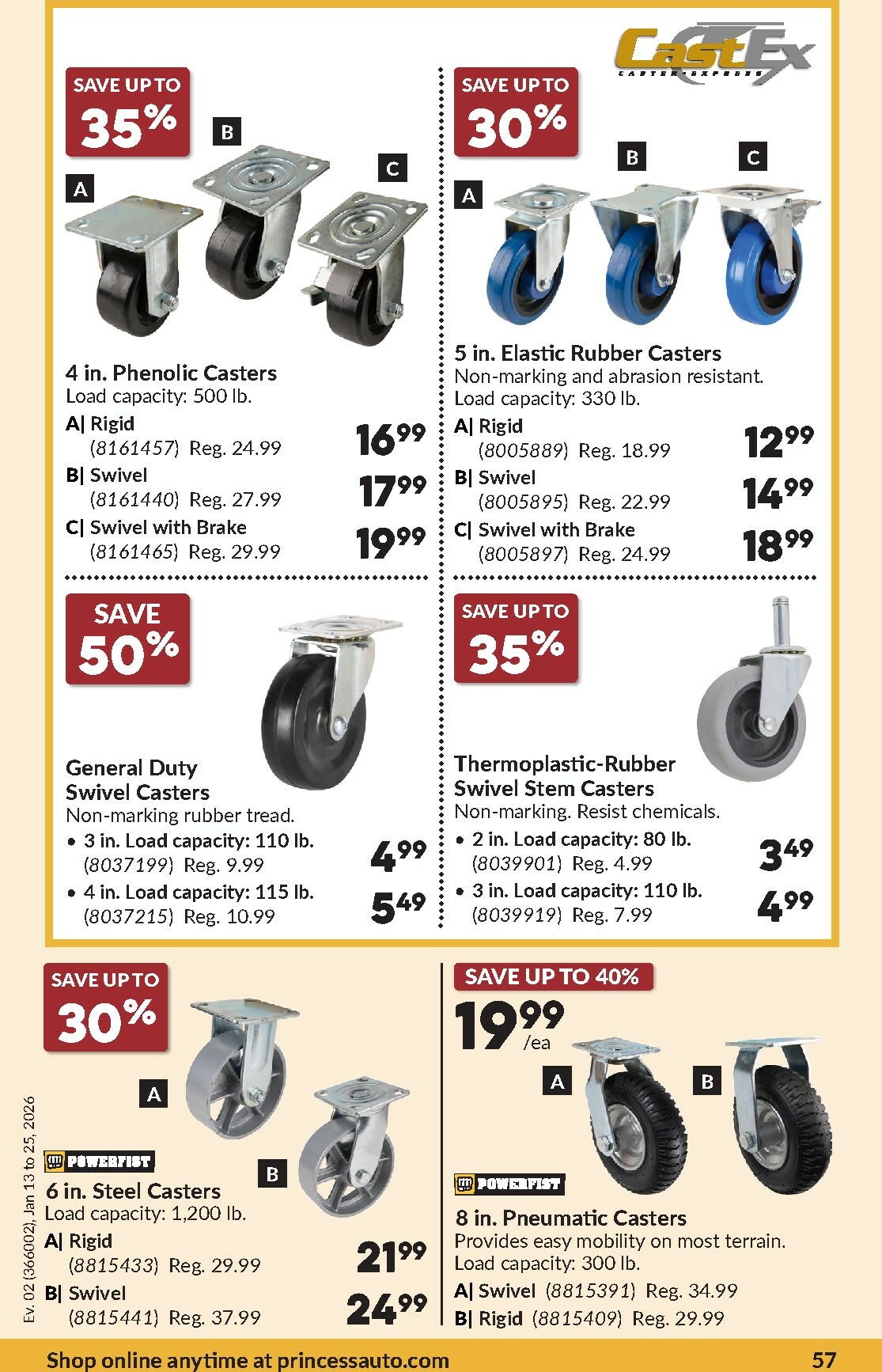 princess-auto - Princess Auto Flyer Valid From 01-13 to 01-25 - page: 61