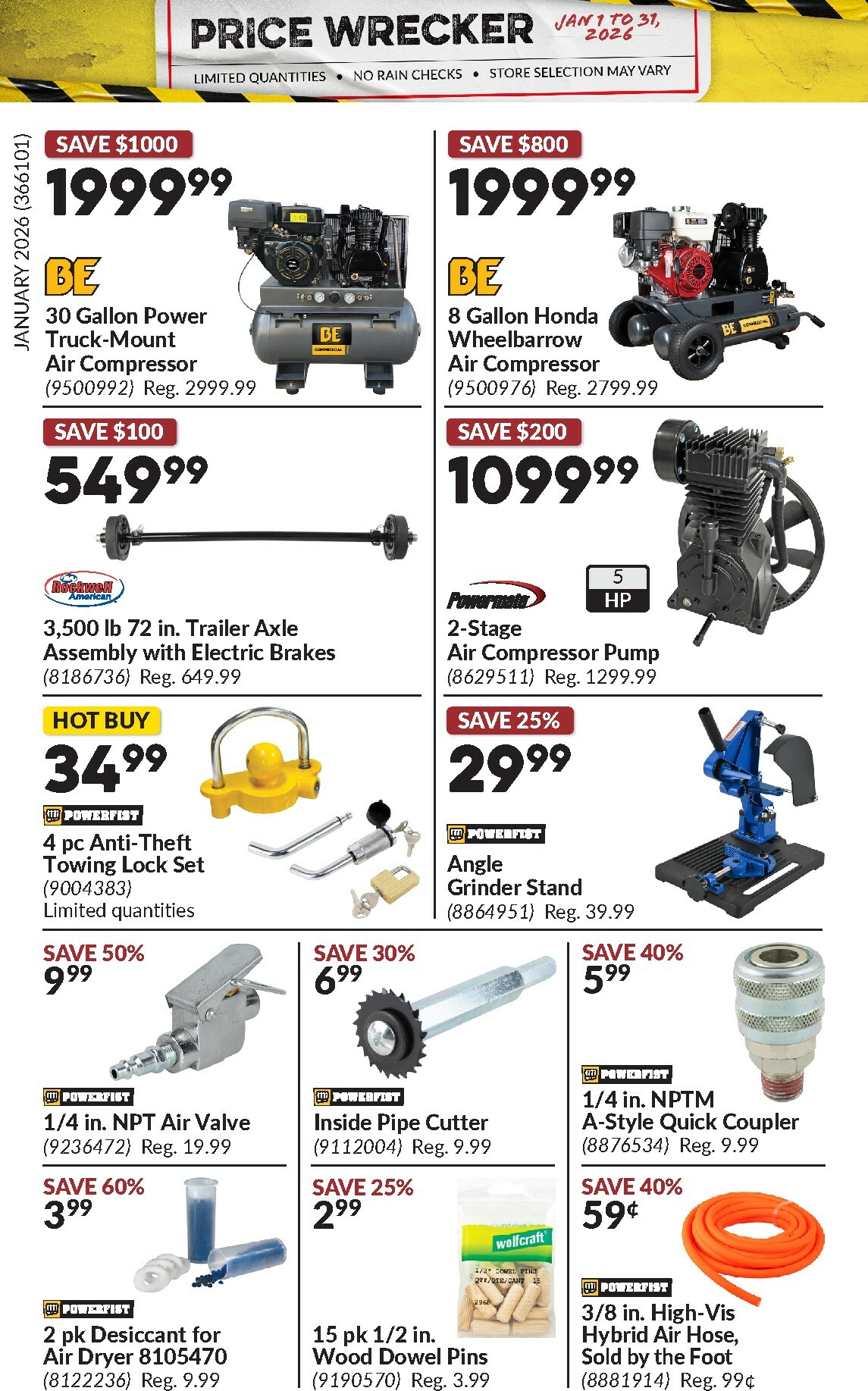 princess-auto - Princess Auto - Price Wrecker Flyer Valid From 01-01 to 01-31 - page: 17