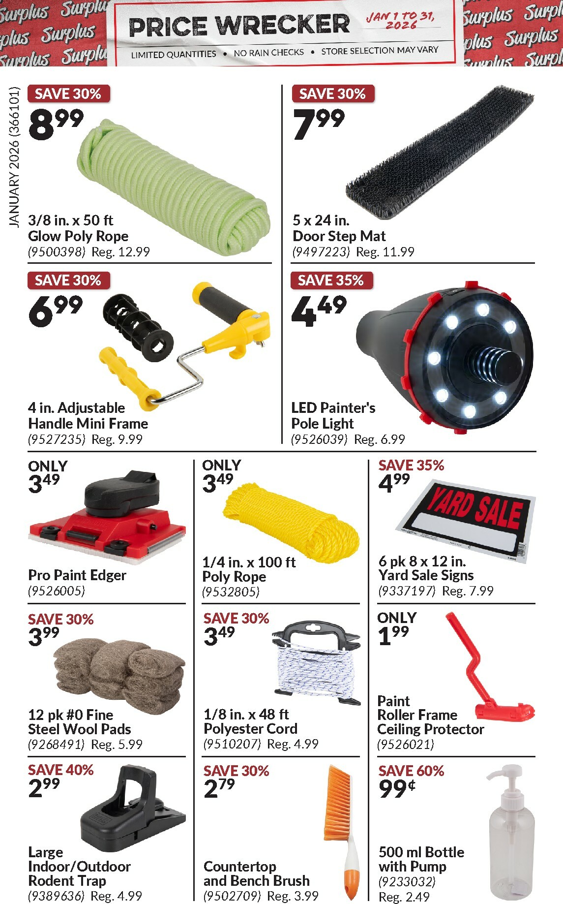 princess-auto - Princess Auto - Price Wrecker Flyer Valid From 01-01 to 01-31 - page: 9