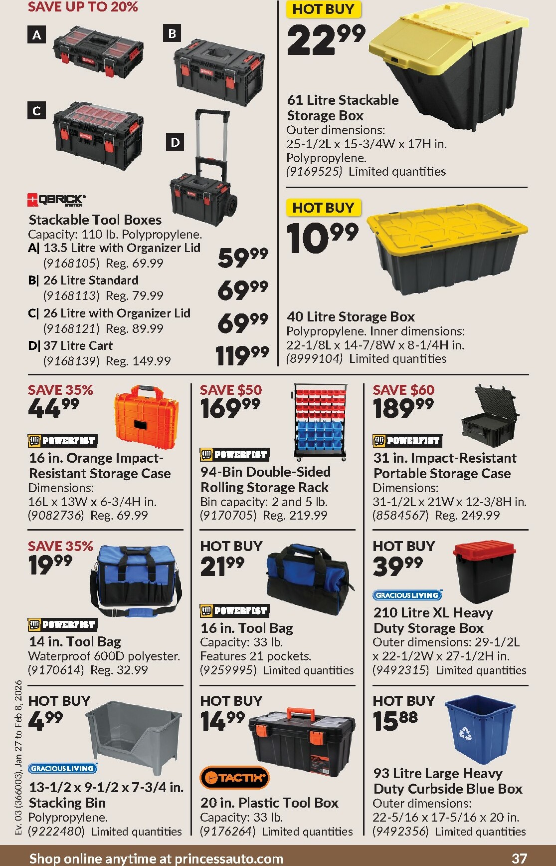 princess-auto - Princess Auto Flyer Valid From 01-27 to 02-08 - page: 40