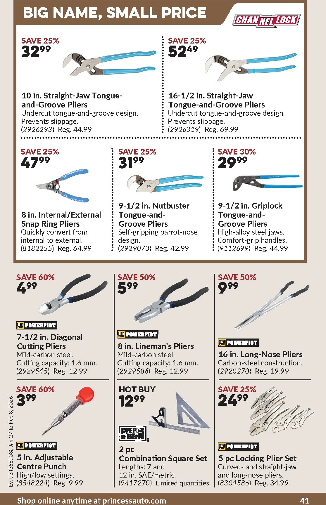 princess-auto - Princess Auto Flyer Valid From 01-27 to 02-08 - page: 44