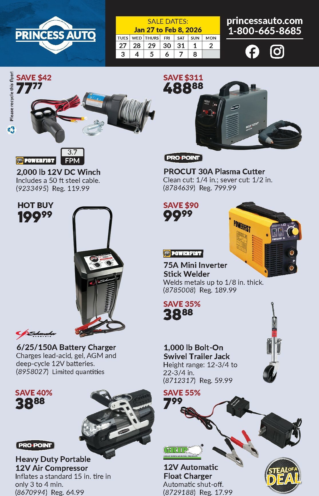 princess-auto - Princess Auto Flyer Valid From 01-27 to 02-08 - page: 2