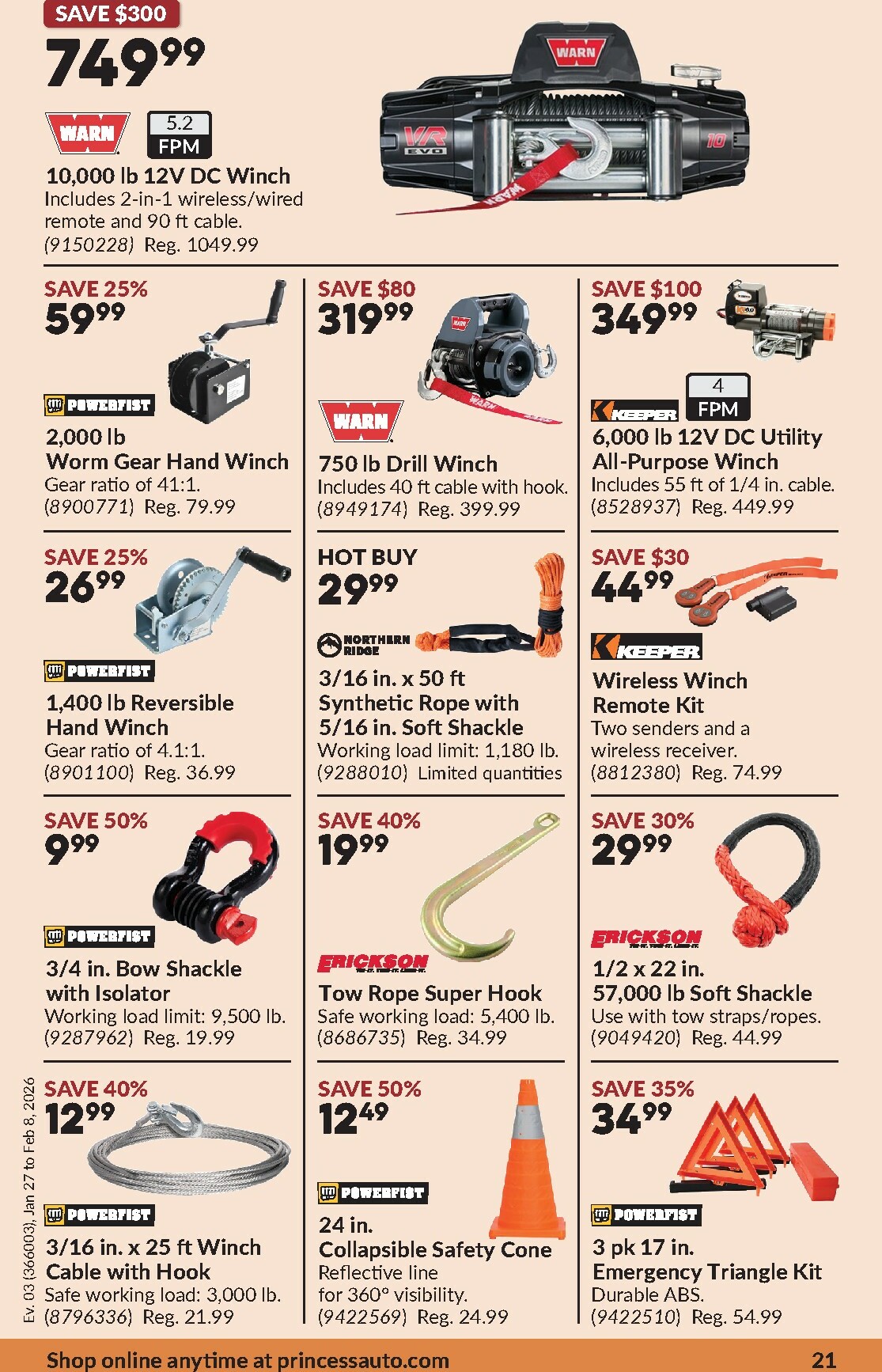 princess-auto - Princess Auto Flyer Valid From 01-27 to 02-08 - page: 24