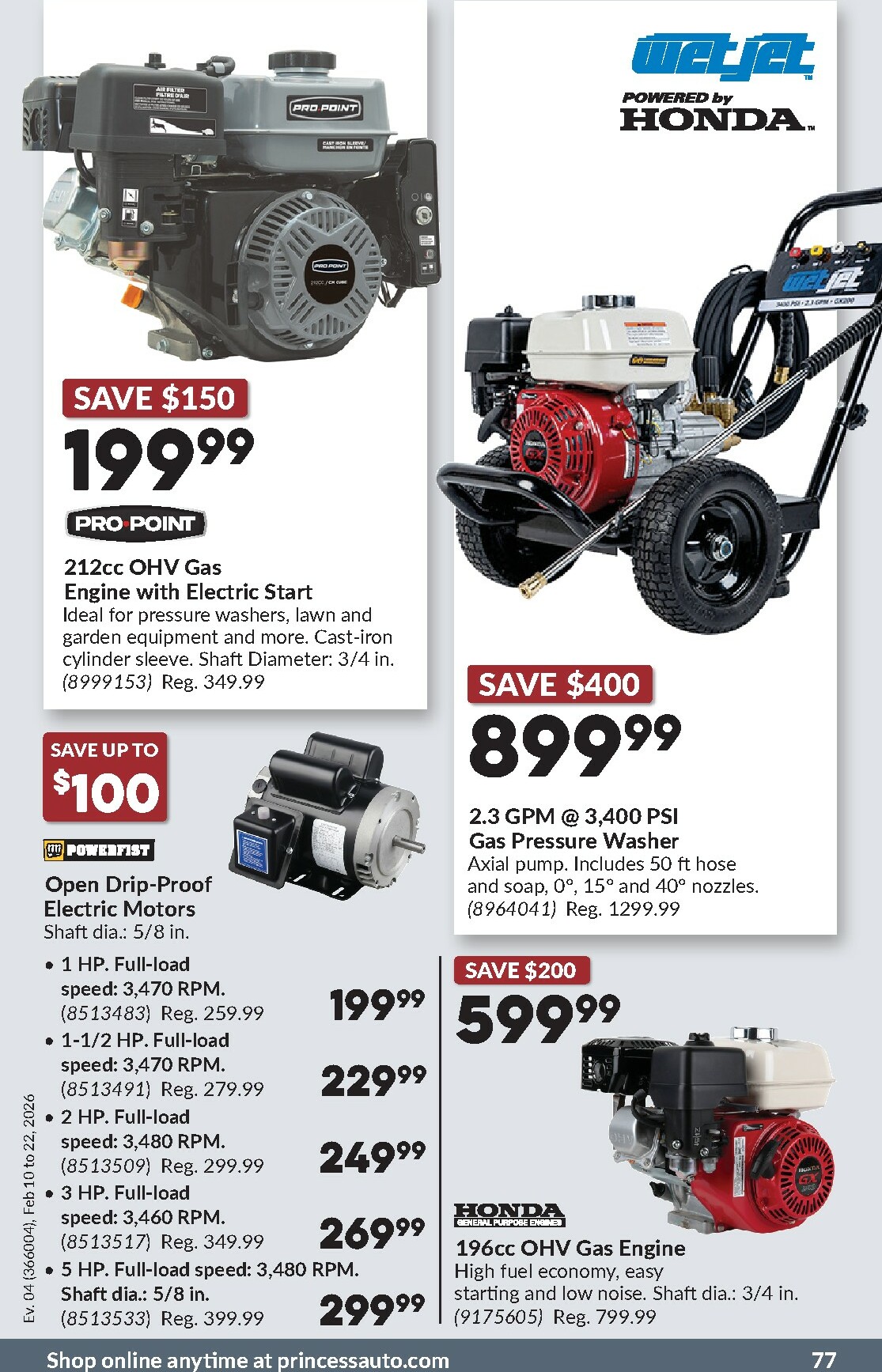 princess-auto - Princess Auto Flyer Valid From 2026-02-10 to 2026-02-22 - page: 80