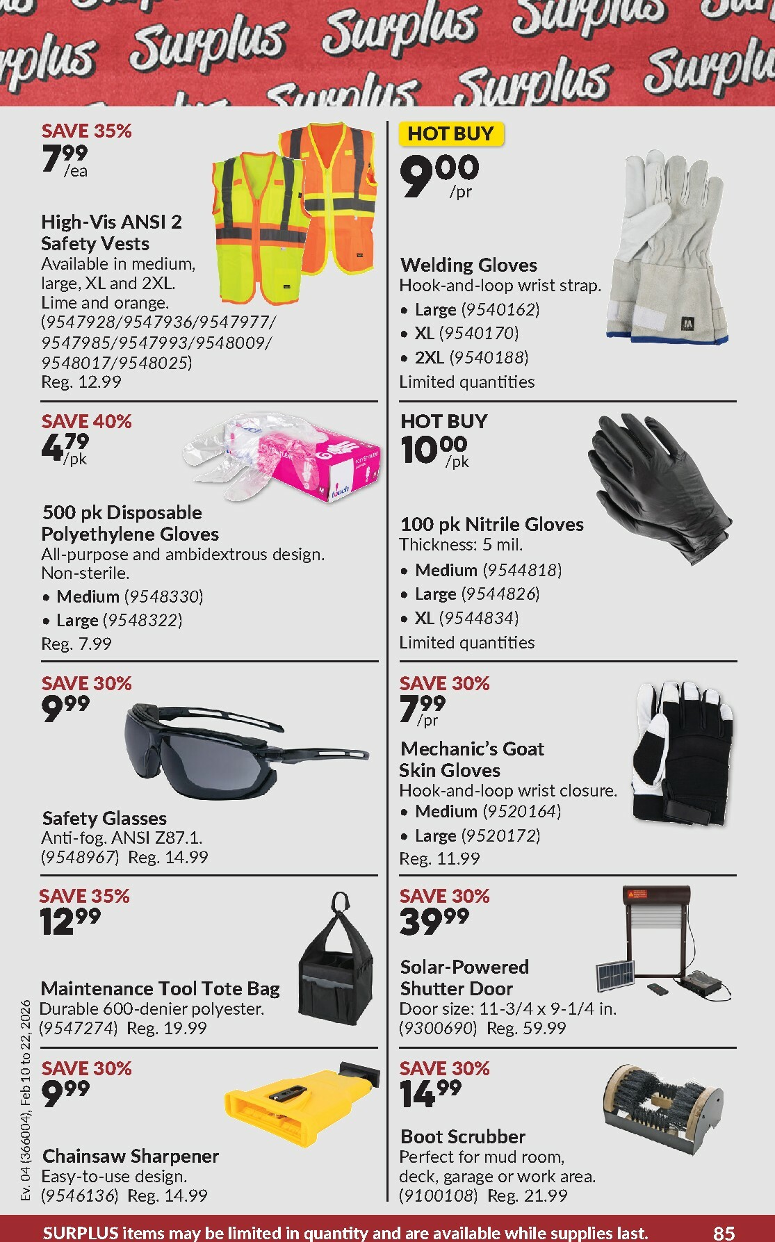 princess-auto - Princess Auto Flyer Valid From 2026-02-10 to 2026-02-22 - page: 88