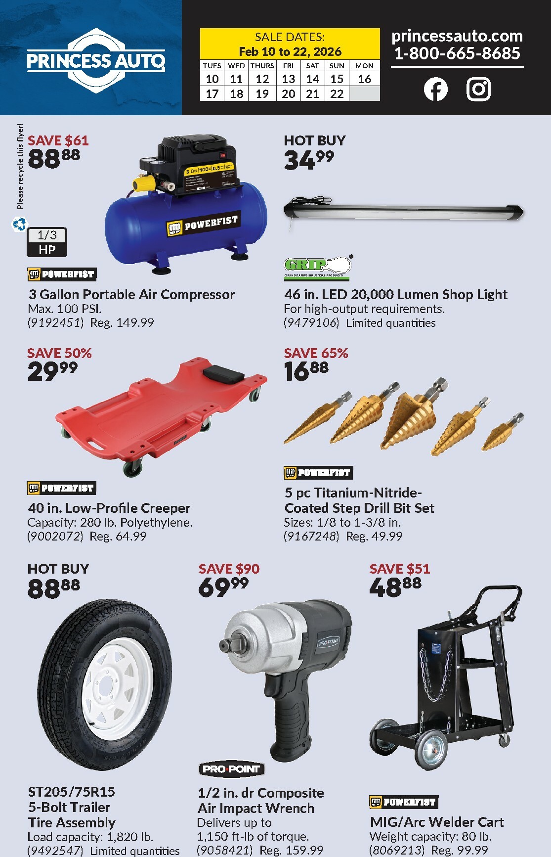 princess-auto - Princess Auto Flyer Valid From 2026-02-10 to 2026-02-22 - page: 2