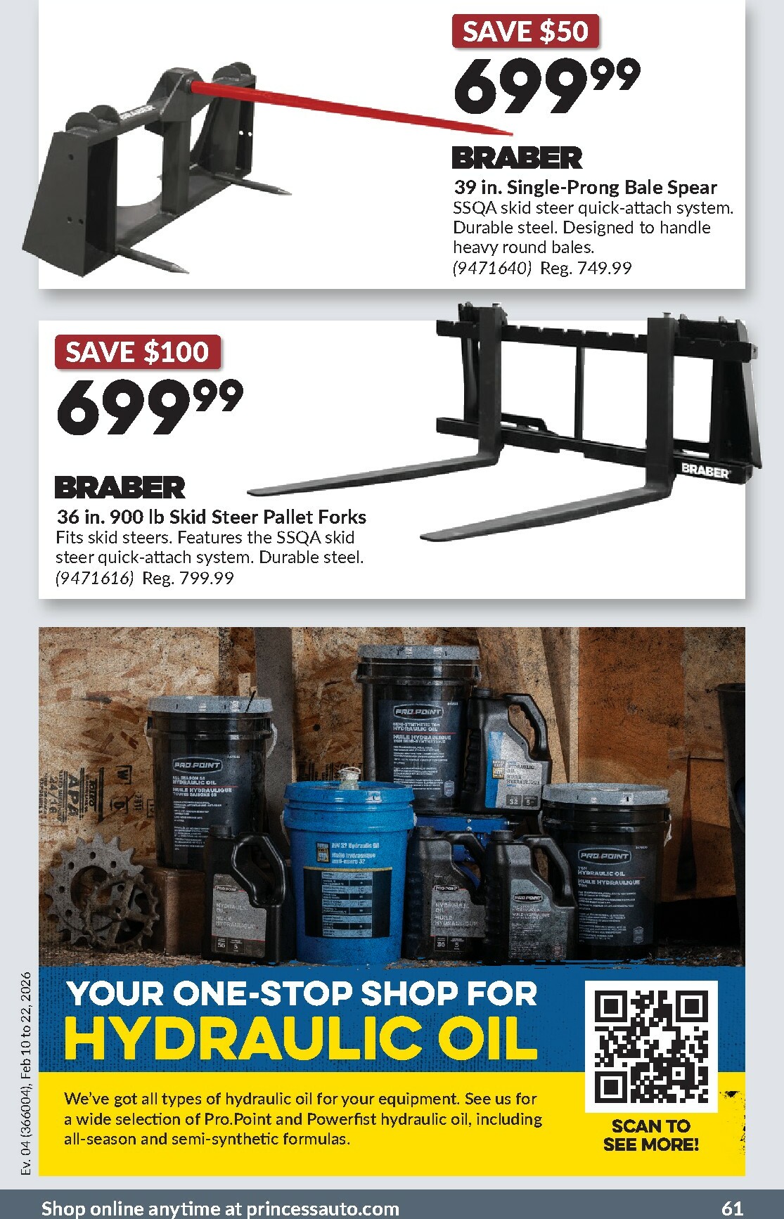 princess-auto - Princess Auto Flyer Valid From 2026-02-10 to 2026-02-22 - page: 64