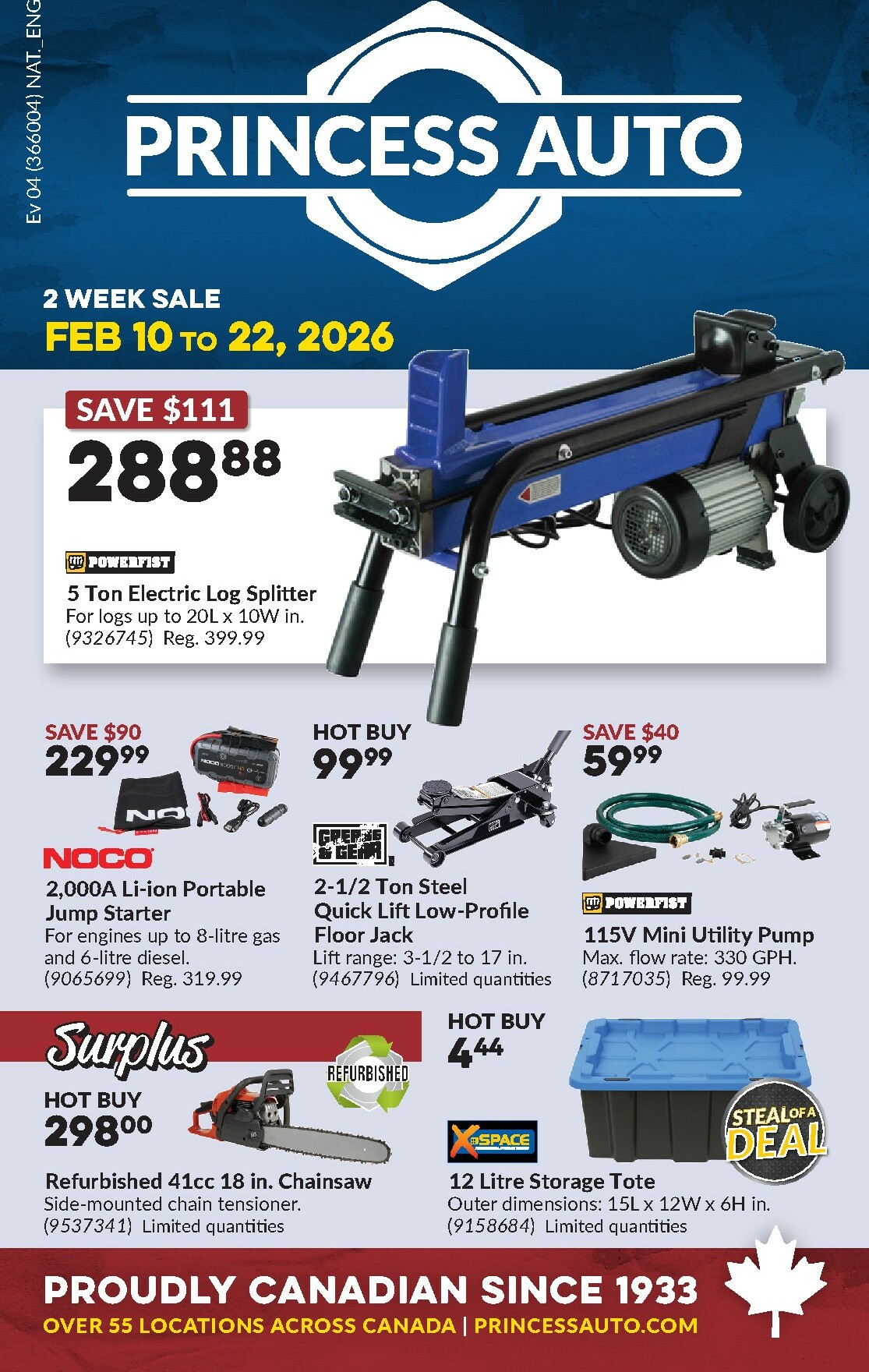 princess-auto - Princess Auto Flyer Valid From 2026-02-10 to 2026-02-22