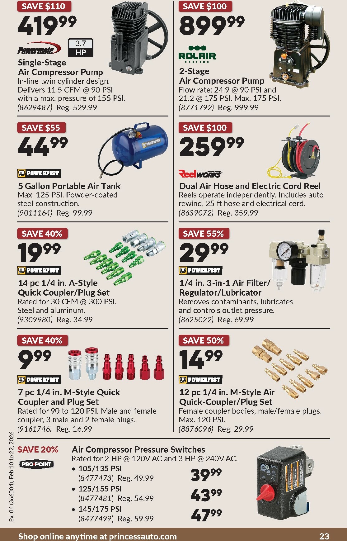 princess-auto - Princess Auto Flyer Valid From 2026-02-10 to 2026-02-22 - page: 26